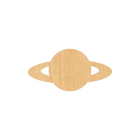Space Saturn - Laser Cut Out Unfinished Wood Craft Shape SPC42 Space Saturn - Laser Cut Out Unfinished Wood Craft Shape SPC42