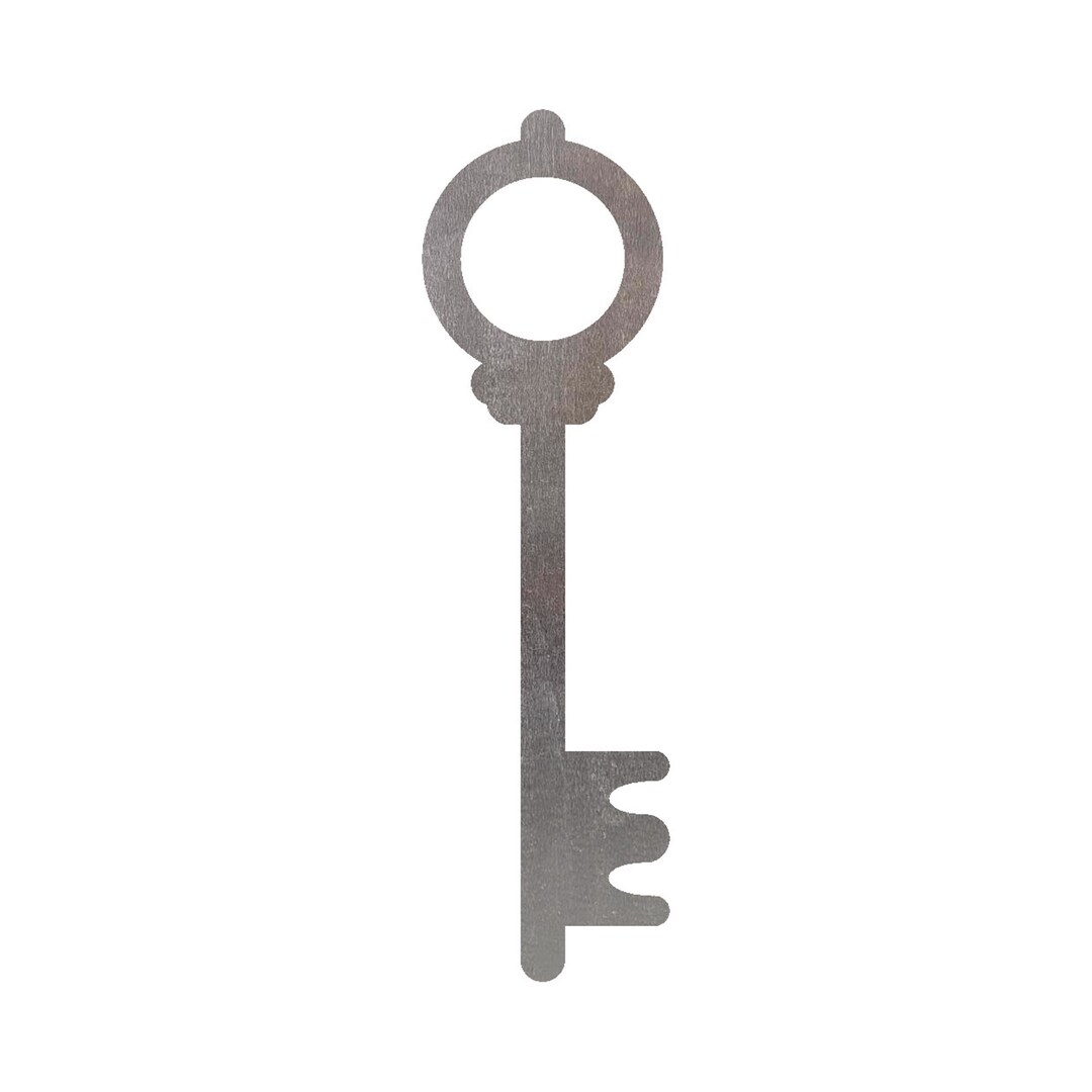 Skeleton Key Steel Cut Out Shape Metal Art Decoration Home Decor Craft ...