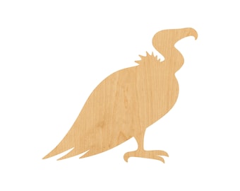 Vulture Laser Cut Out Wood Shape Craft Supply - Unfinished