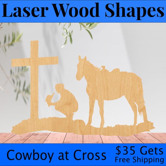 Cross - Laser Cut Out Unfinished Wood Craft Shape REL29 Cross - Laser Cut Out Unfinished Wood Craft Shape REL29