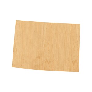 Colorado Laser Cut Out Wood Shape Craft Supply - Woodcraft Cutout