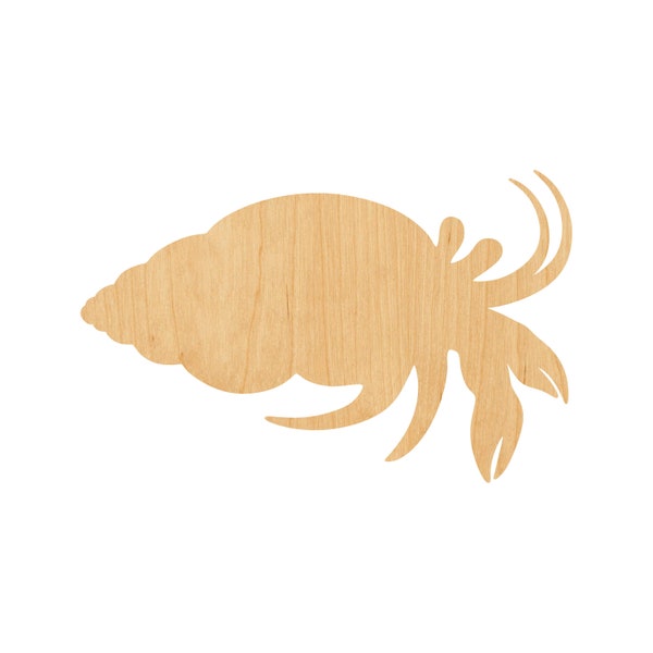 Crab Laser Cut Out Unfnshed Wood Shape Craft Supply SEA3 | Etsy
