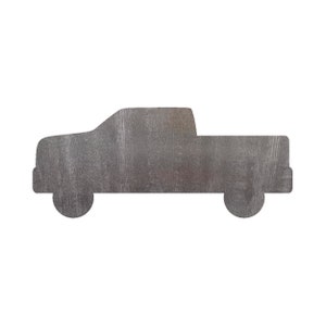 Pickup Truck Steel Cut Out Shape Metal Art Decoration Home Decor Craft Supply