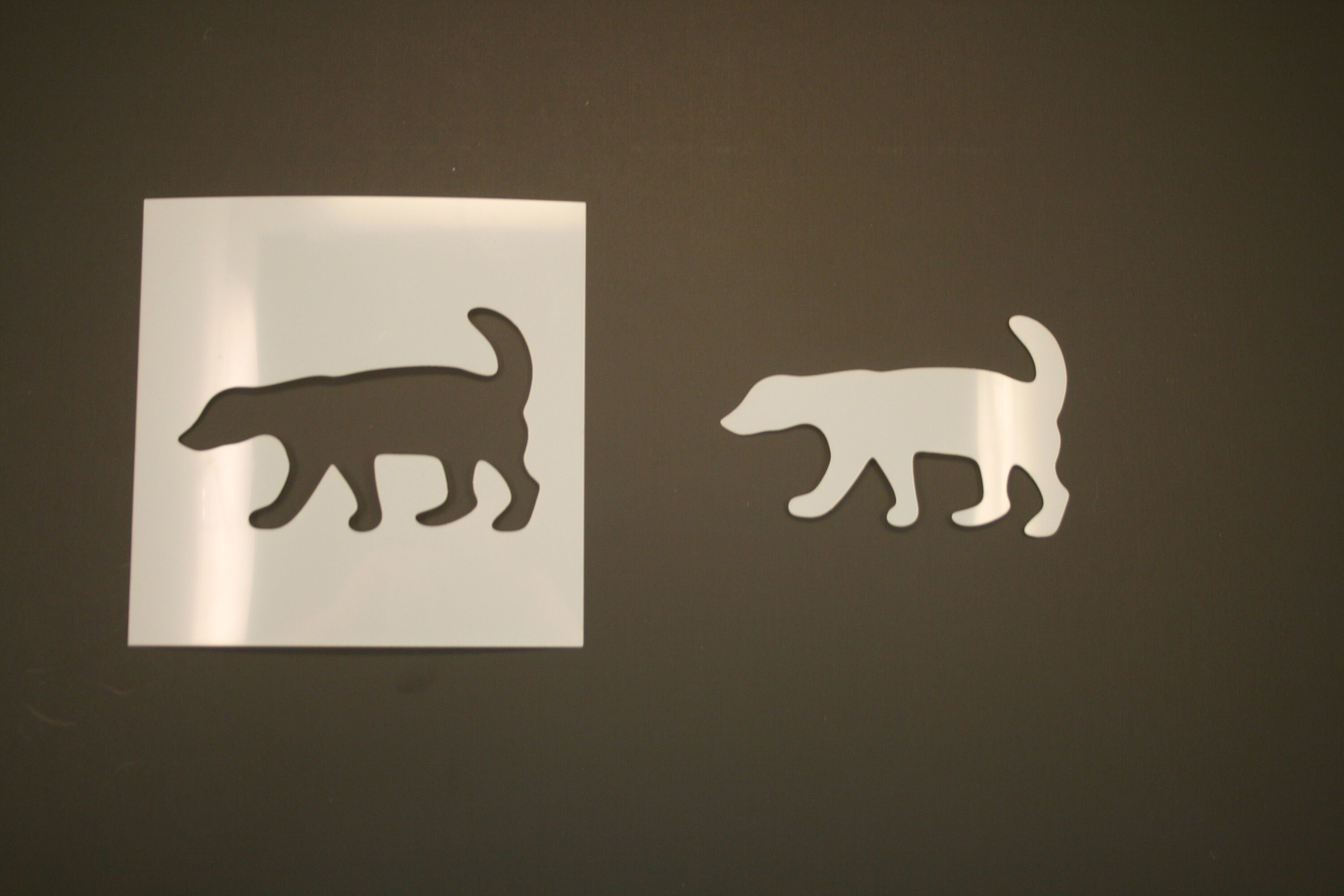 Honey Badger Reusable Mylar Stencil Art Supplies Etsy honey-badger-reusable-mylar-stencil-art-supplies-etsy