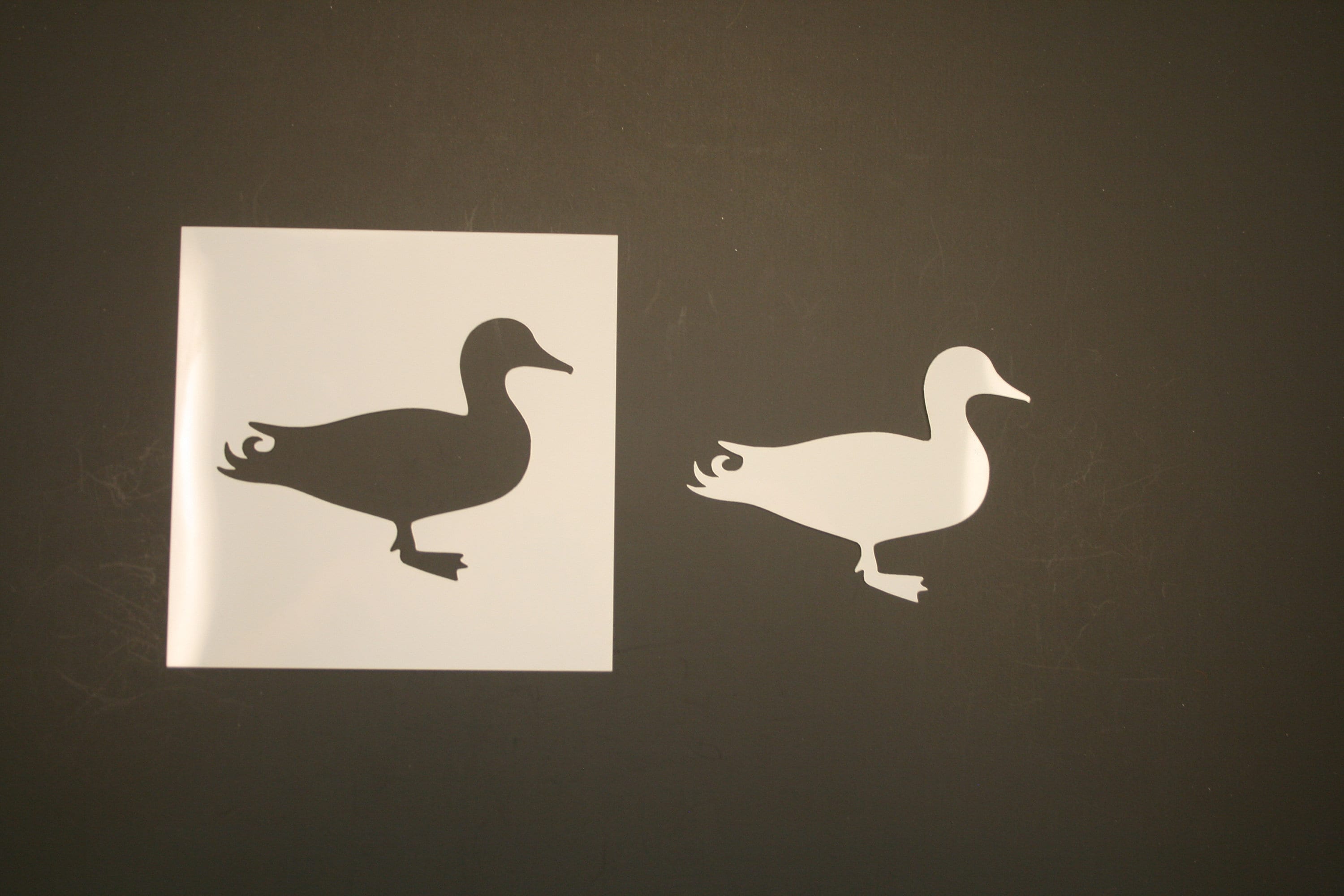Mallard Duck Reusable Mylar Stencil - Art Supplies - Etsy