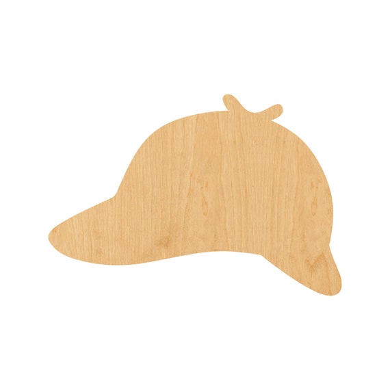 Hat Helmet - Laser Cut Out Unfinished Wood Craft Shape MSK17 Hat Helmet - Laser Cut Out Unfinished Wood Craft Shape MSK17
