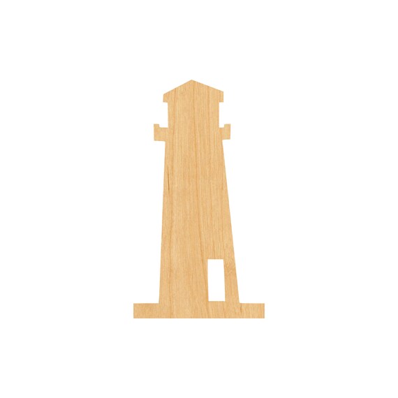 Building Lighthouse - Laser Cut Out Unfinished Wood Craft Shape BLD11 Building Lighthouse - Laser Cut Out Unfinished Wood Craft Shape BLD11