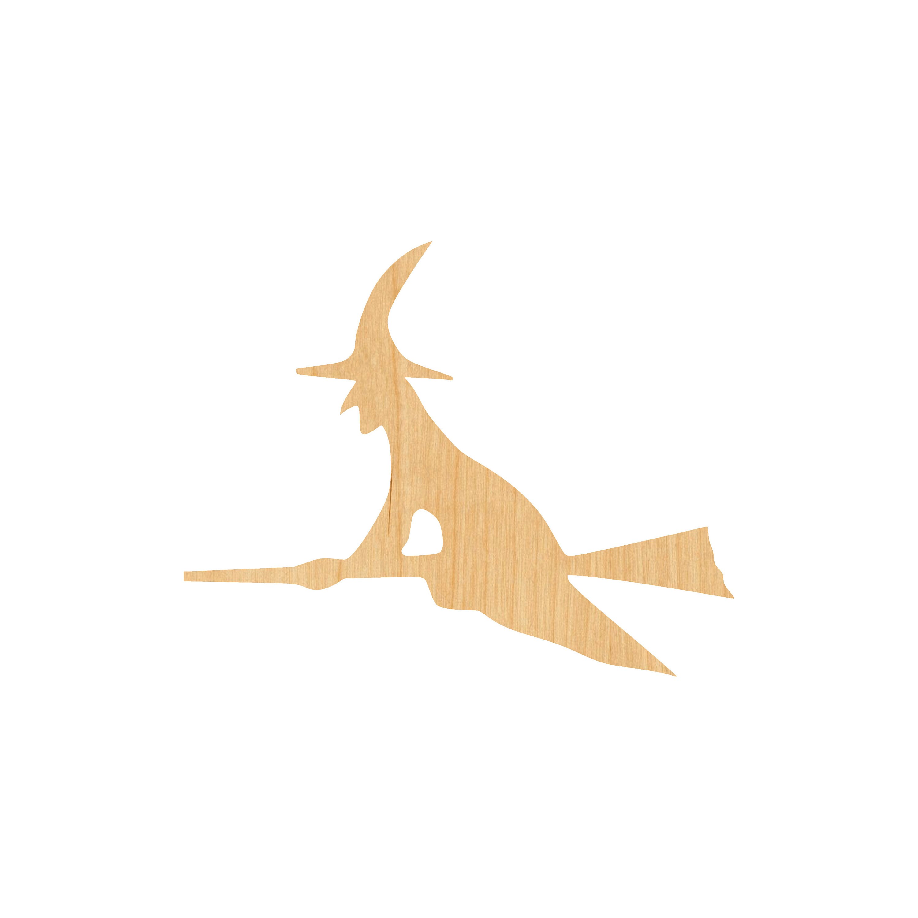 Witch - Laser Cut Out Unfinished Wood Craft Shape FAL86 Witch - Laser Cut Out Unfinished Wood Craft Shape FAL86