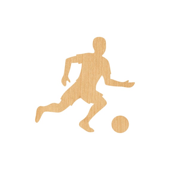 Sport Soccer Ball - Laser Cut Out Unfinished Wood Craft Shape SPT306 Sport Soccer Ball - Laser Cut Out Unfinished Wood Craft Shape SPT306