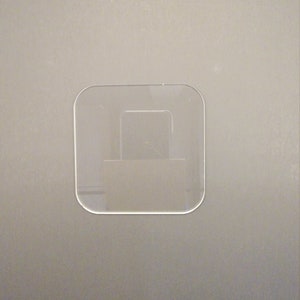 Rounded Square Clear Acrylic Plexiglass Shapes, Multiple Thicknesses - Etsy