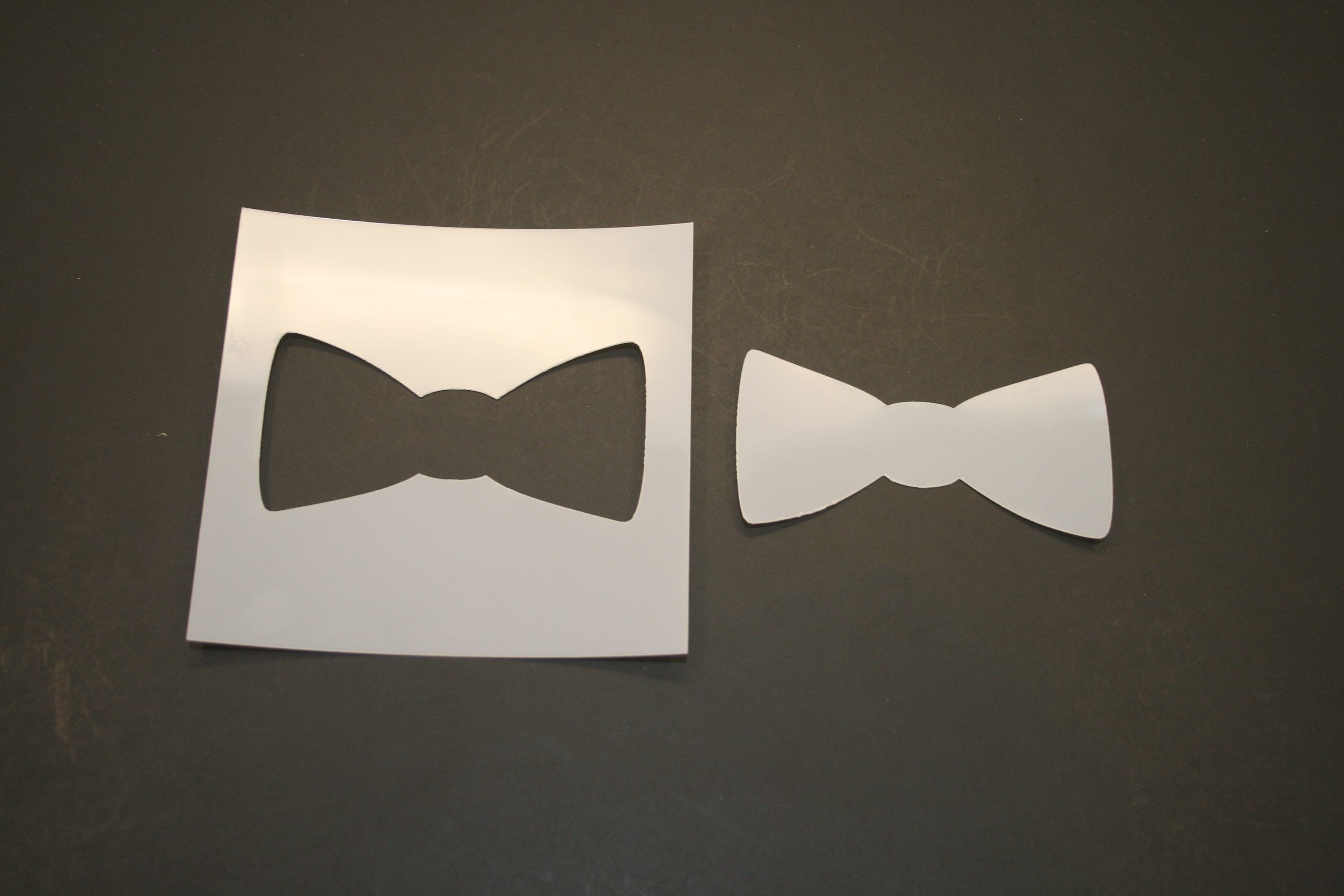 Bow Tie Reusable Mylar Stencil Art Supplies - Etsy