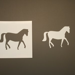 Horse 3 Reusable Mylar Stencil - Art Supplies