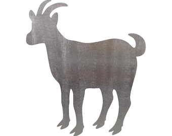 Goat 3 Steel Cut Out Shape Metal Art Decoration Home Decor Craft Supply