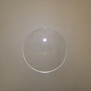 Circle Disc Clear Acrylic Plexiglass Shapes, Multiple Thicknesses