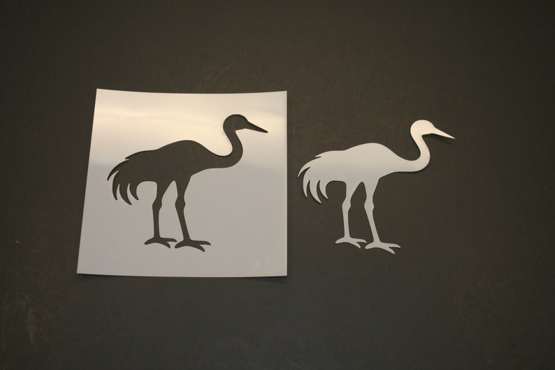 Art Supplies Crane Reusable Mylar Stencil