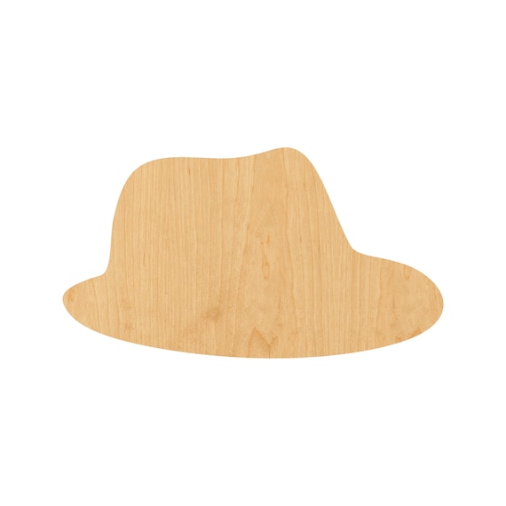Hat Top - Laser Cut Out Unfinished Wood Craft Shape CLT2 Hat Top - Laser Cut Out Unfinished Wood Craft Shape CLT2