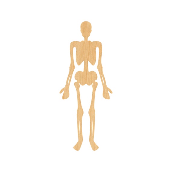 Skeleton - Laser Cut Out Unfinished Wood Craft Shape PPL29 Skeleton - Laser Cut Out Unfinished Wood Craft Shape PPL29