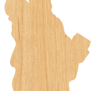 Wood Cut Out Statue Of Lberty Laser Cut Shape Statue Of Lberty DY