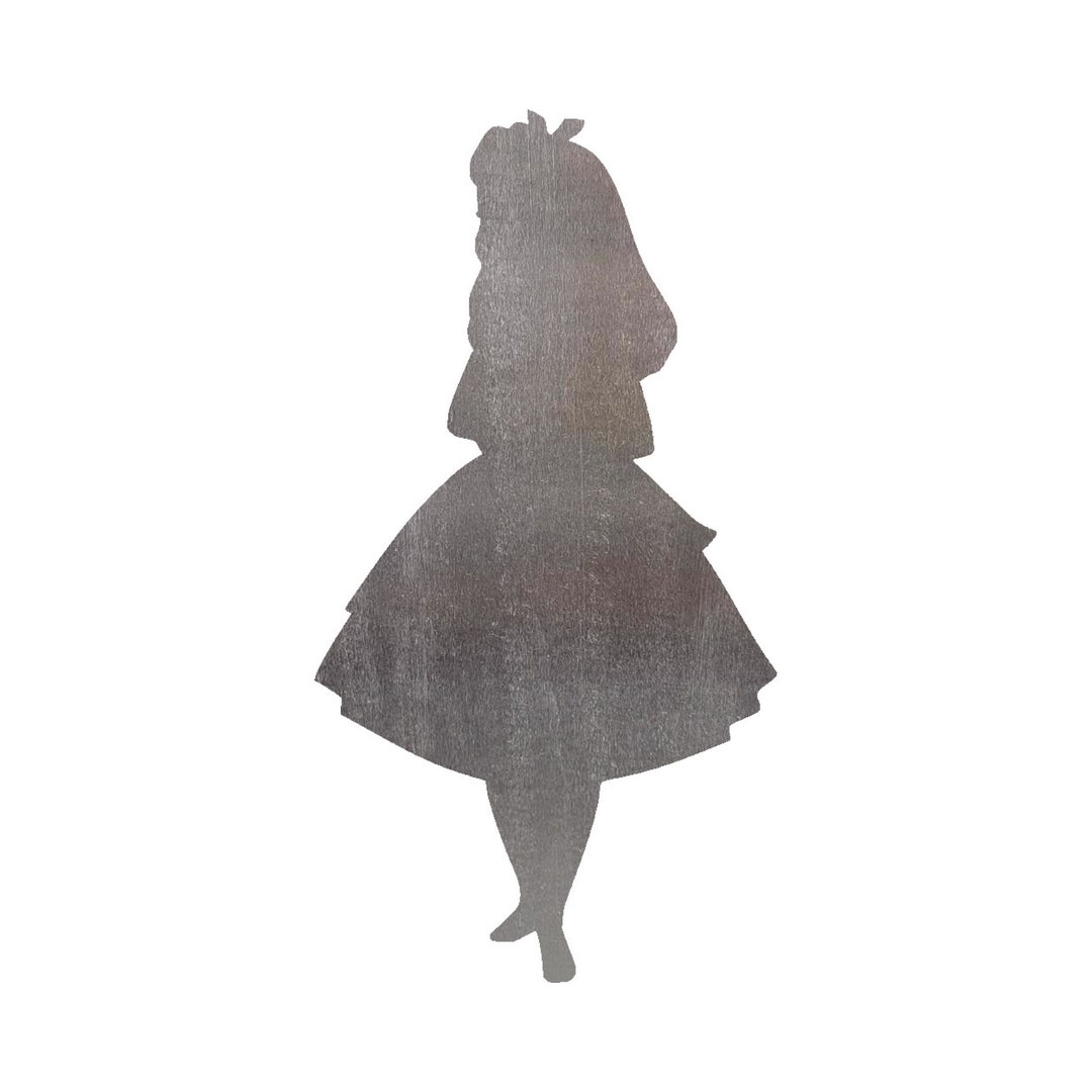 Alice in Wonderland Steel Cut Out Shape Metal Art Decoration Home Decor