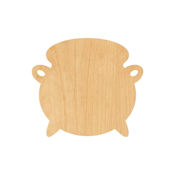 Container Cauldron - Laser Cut Out Unfinished Wood Craft Shape FAL176 Container Cauldron - Laser Cut Out Unfinished Wood Craft Shape FAL176
