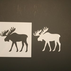 Moose Reusable Mylar Stencil - Art Supplies