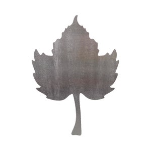 Pumpkin Leaf Steel Cut Out Shape Metal Art Decoration Home Decor Craft Supply