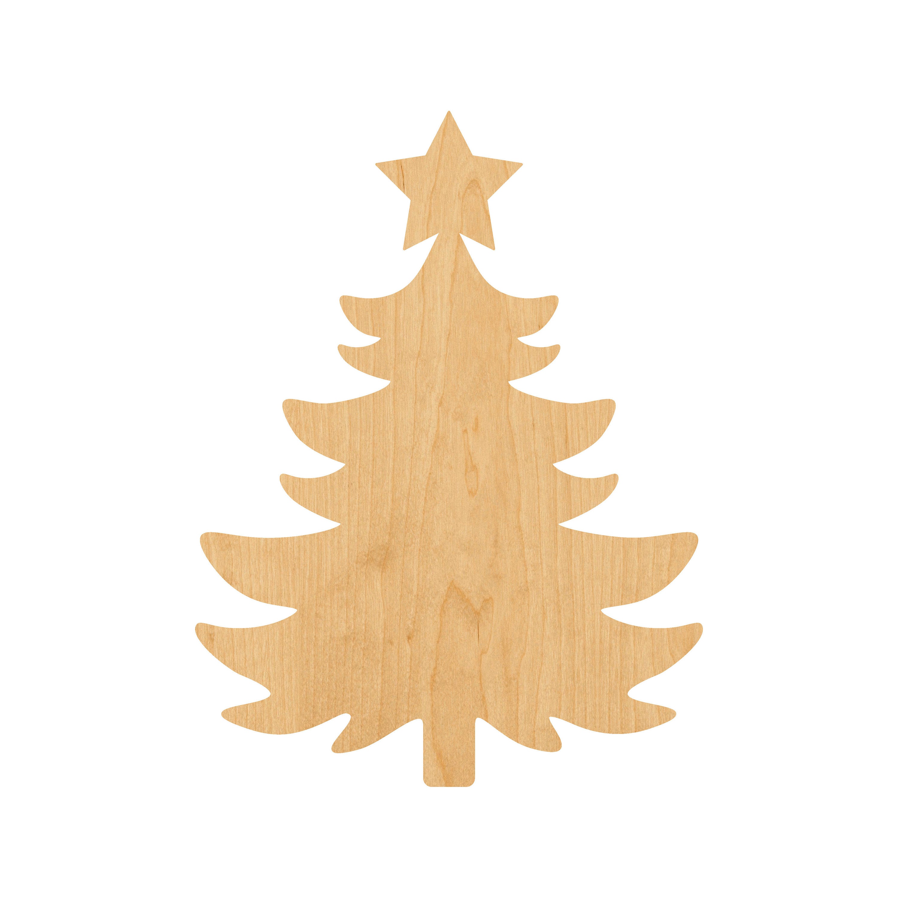 Scene Tree - Laser Cut Out Unfinished Wood Craft Shape TRE24 Scene Tree - Laser Cut Out Unfinished Wood Craft Shape TRE24