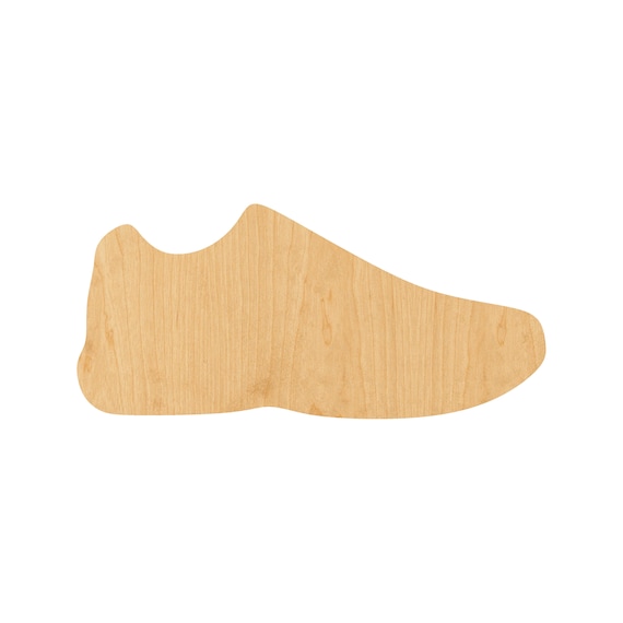 Shoe - Laser Cut Out Unfinished Wood Craft Shape CLT63 Shoe - Laser Cut Out Unfinished Wood Craft Shape CLT63