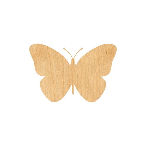 Butterfly - Laser Cut Out Unfinished Wood Craft Shape BUG15 Butterfly - Laser Cut Out Unfinished Wood Craft Shape BUG15