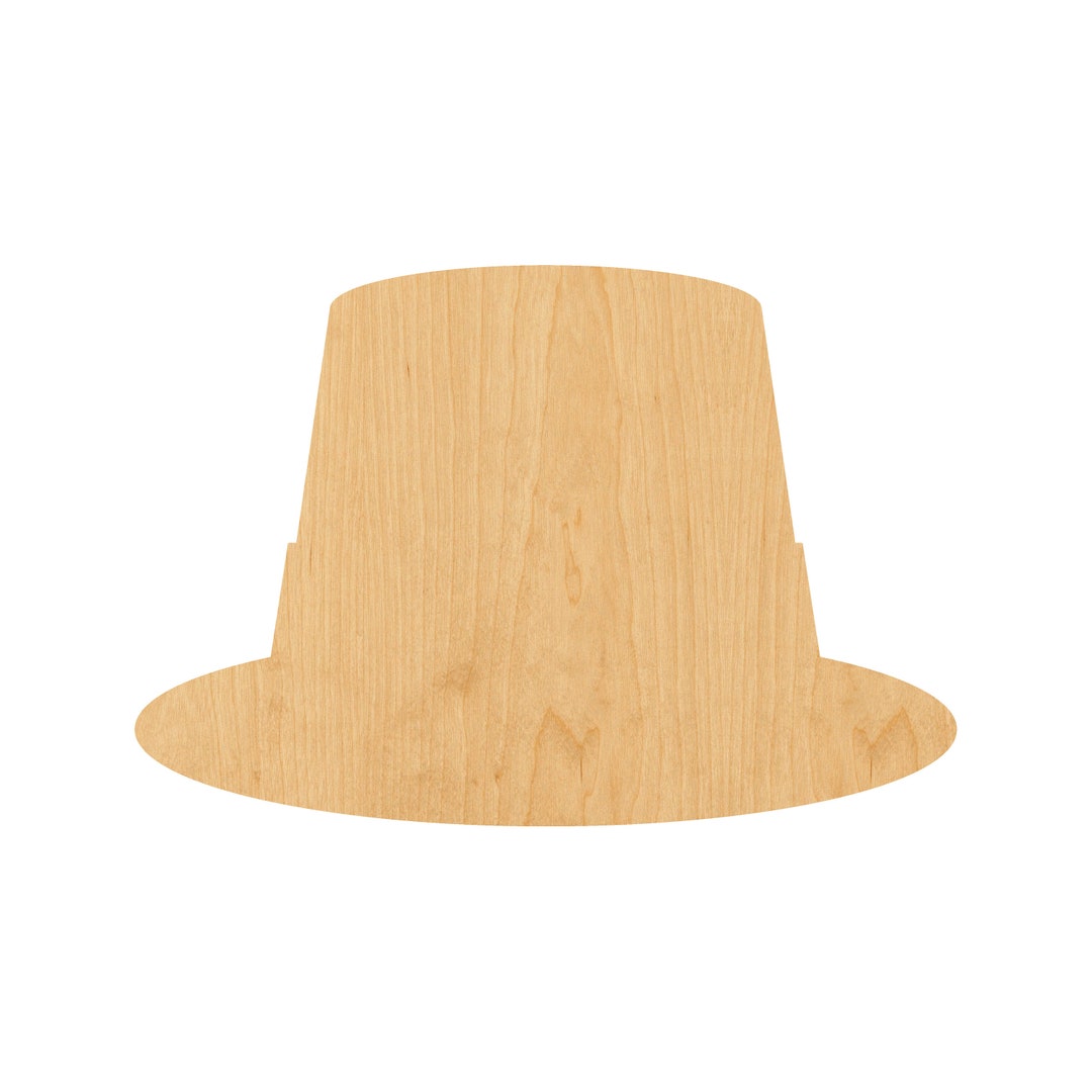 Hat Leprechaun - Laser Cut Out Unfinished Wood Craft Shape PAT4 Hat Leprechaun - Laser Cut Out Unfinished Wood Craft Shape PAT4