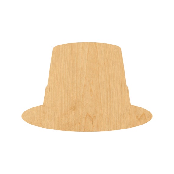 Hat Leprechaun - Laser Cut Out Unfinished Wood Craft Shape PAT4 Hat Leprechaun - Laser Cut Out Unfinished Wood Craft Shape PAT4