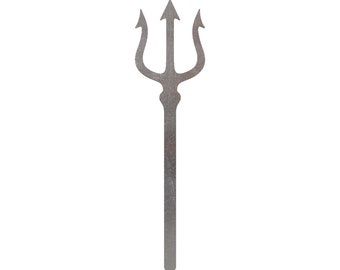Trident Steel Cut Out Shape Metal Art Decoration Home Decor Craft Supply