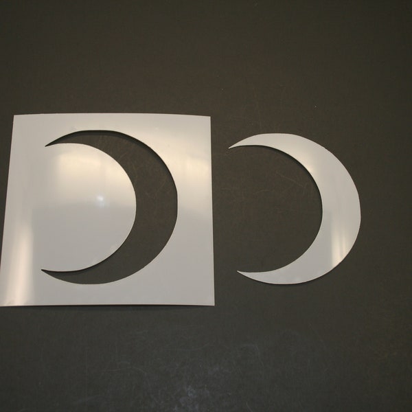 Moon Stencil Etsy