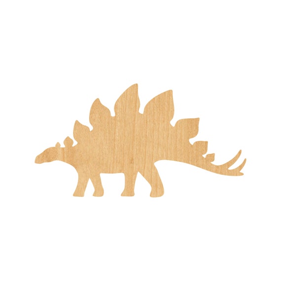 Dinosaur - Laser Cut Out Unfinished Wood Craft Shape DIN15 Dinosaur - Laser Cut Out Unfinished Wood Craft Shape DIN15