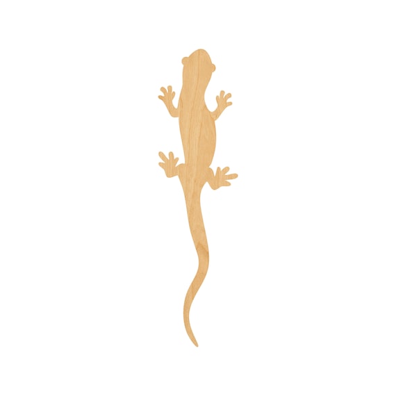 Lizard - Laser Cut Out Unfinished Wood Craft Shape REP43 Lizard - Laser Cut Out Unfinished Wood Craft Shape REP43