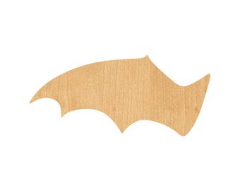 Bat Wing Laser Cut Out Wood Shape Craft Supply – Woodcraft Cutout