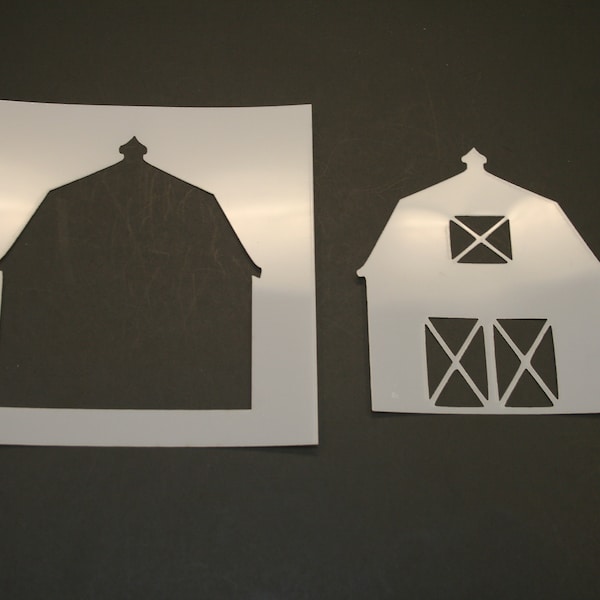 Barn Stencil Etsy