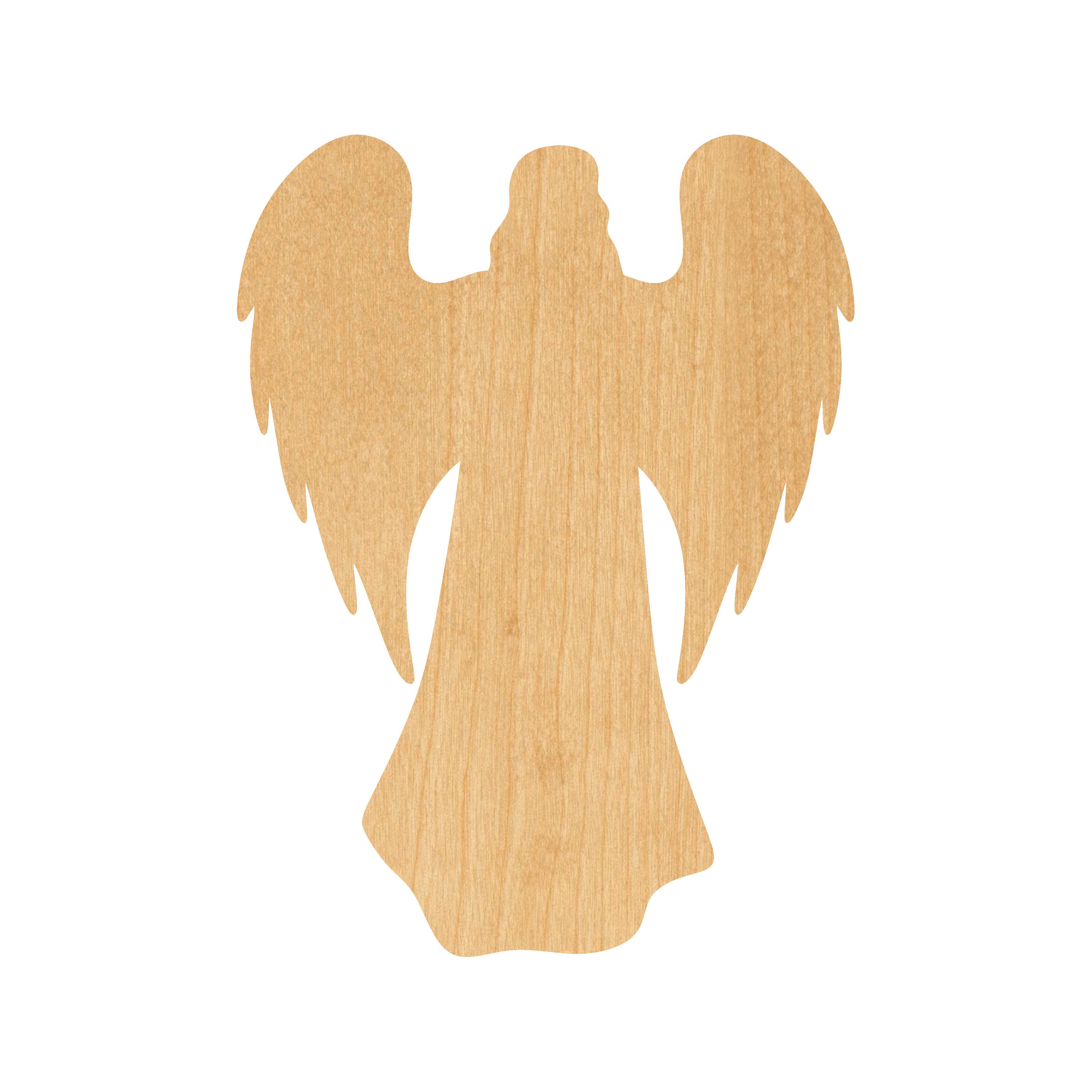 Angel - Laser Cut Out Unfinished Wood Craft Shape XMS16 Angel - Laser Cut Out Unfinished Wood Craft Shape XMS16