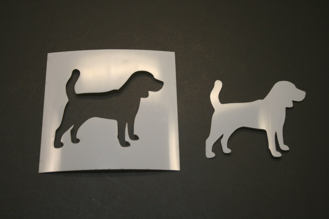 Cat Head Reusable Mylar Stencil – 4 Inch Craft Stencil For Painting & Decorating