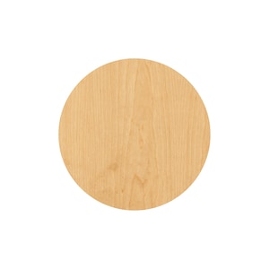 Circle Laser Cut Out Wood Shape Craft Supply - Woodcraft Cutout