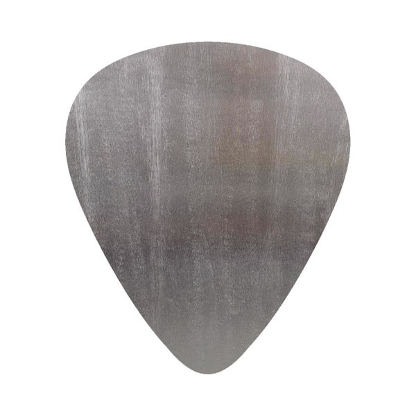 Guitar Pick Steel Cut Out Shape Metal Art Decoration Home Decor Craft Supply