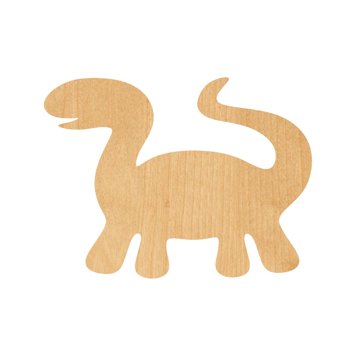 Dinosaur Laser Cut Out Wood Shape Craft Supply Woodcraft Etsy