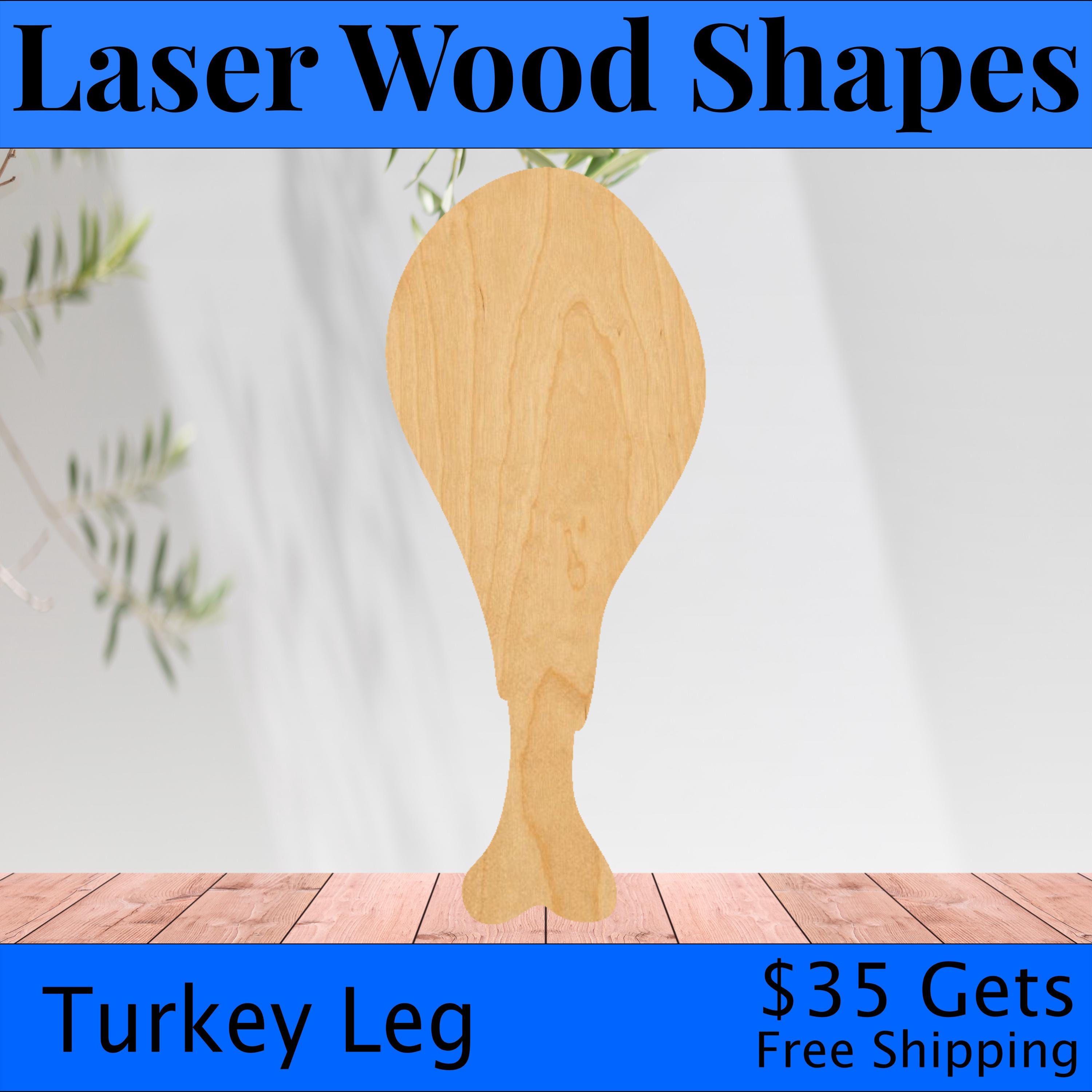 Bird Turkey - Laser Cut Out Unfinished Wood Craft Shape FAL130 Bird Turkey - Laser Cut Out Unfinished Wood Craft Shape FAL130
