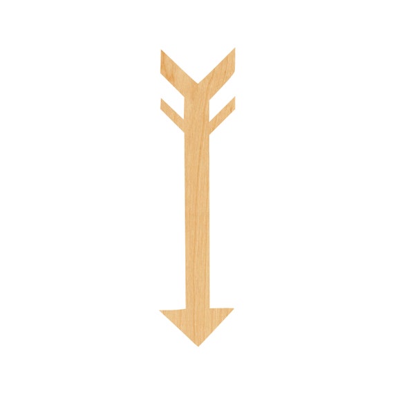 Arrow - Laser Cut Out Unfinished Wood Craft Shape ARW5 Arrow - Laser Cut Out Unfinished Wood Craft Shape ARW5