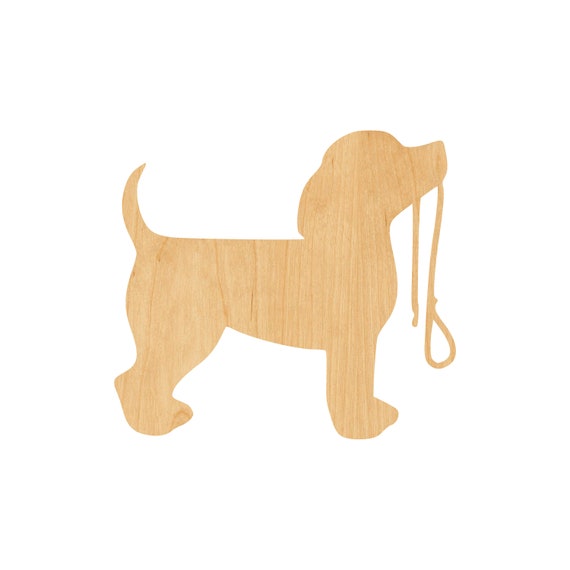 Dog - Laser Cut Out Unfinished Wood Craft Shape DOG26 Dog - Laser Cut Out Unfinished Wood Craft Shape DOG26