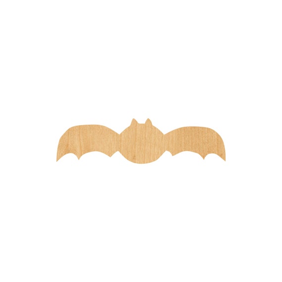Bat - Laser Cut Out Unfinished Wood Craft Shape BAT11 Bat - Laser Cut Out Unfinished Wood Craft Shape BAT11