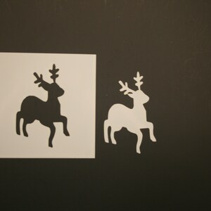 Reighdeer 1 Reusable Mylar Stencil - Art Supplies