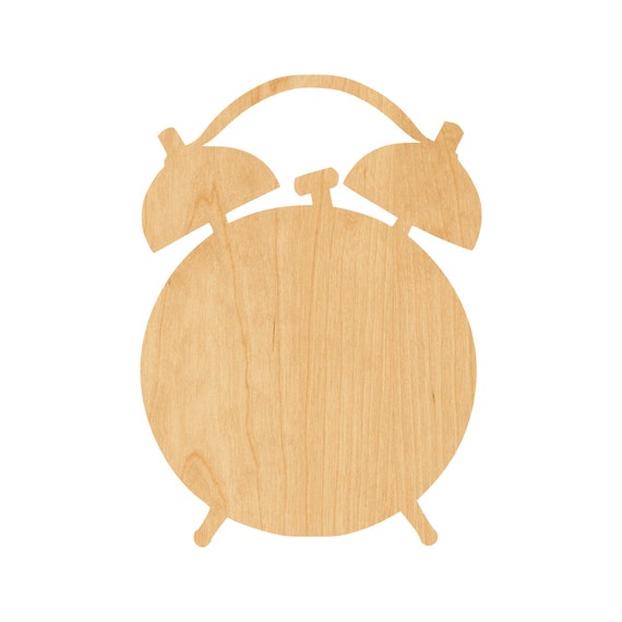 Clock - Laser Cut Out Unfinished Wood Craft Shape DCR63 Clock - Laser Cut Out Unfinished Wood Craft Shape DCR63