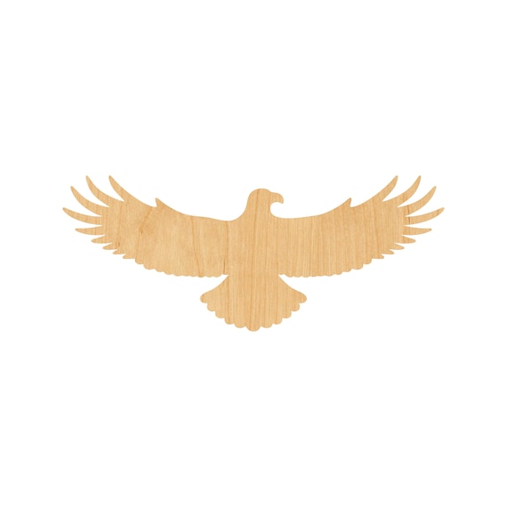 Bird Eagle - Laser Cut Out Unfinished Wood Craft Shape BRD94 Bird Eagle - Laser Cut Out Unfinished Wood Craft Shape BRD94