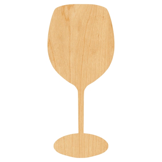 Drink Champagne - Laser Cut Out Unfinished Wood Craft Shape FOD44 Drink Champagne - Laser Cut Out Unfinished Wood Craft Shape FOD44